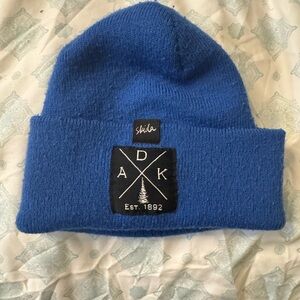 Skida Blue Knit Beanie